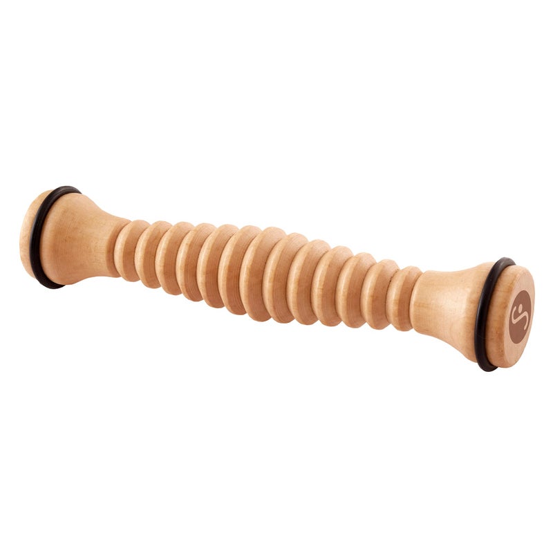 Body Back Wooden Foot Roller, Foot Massager for Plantar Fasciitis, Stress Relief, Relaxation - Image 1